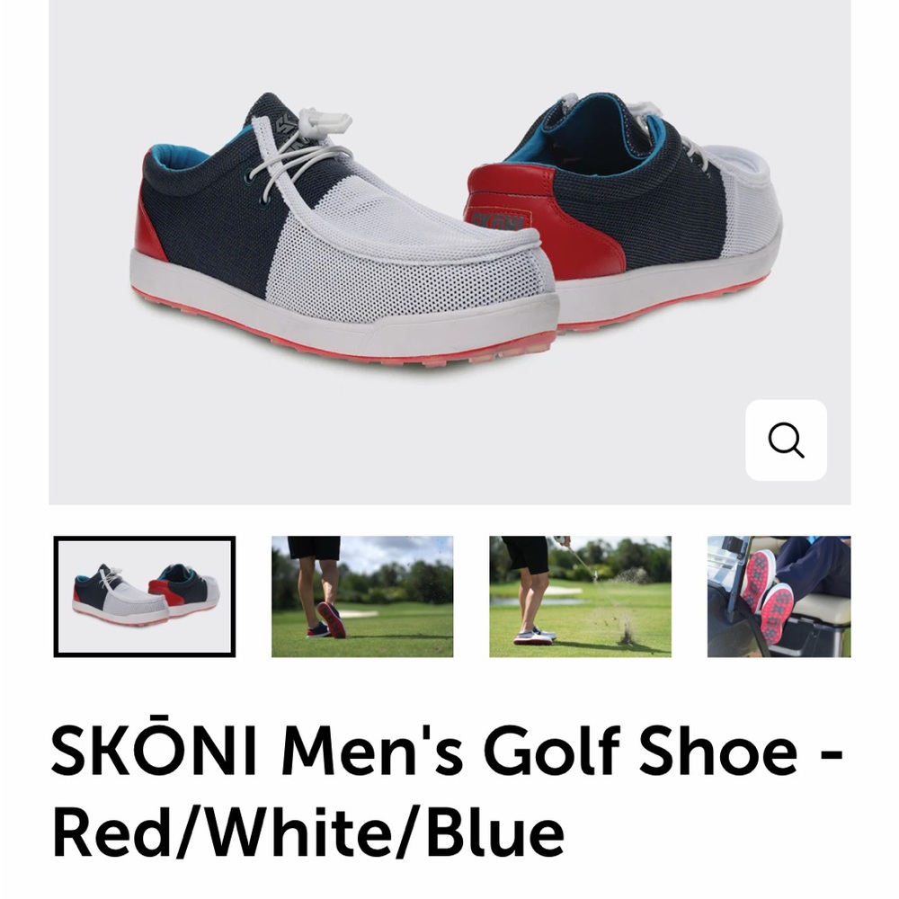 Skoni men’s golf shoes 12 new